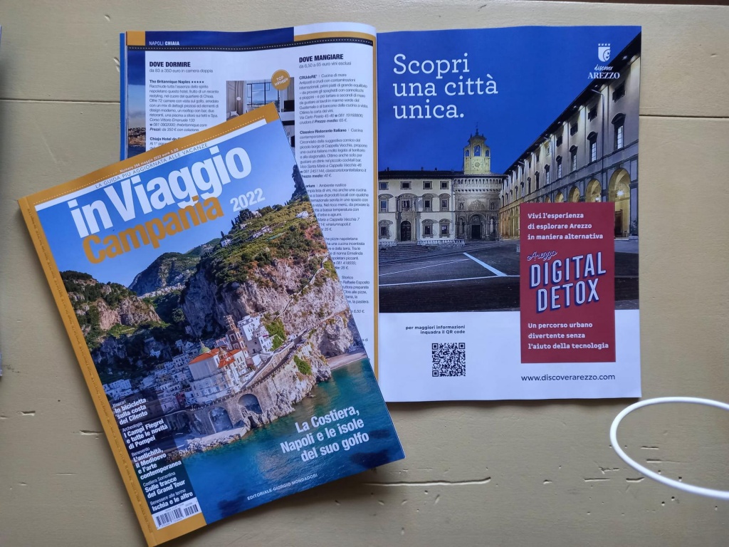 Arezzo Digital Detox protagonista di un’importante campagna stampa