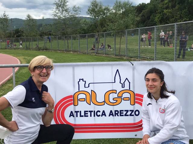 Alga Atletica Arezzo - Gloria Sadocchi e Giada Cicerone (1).jpg