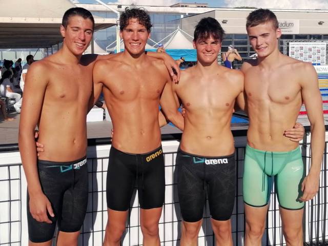 Chimera Nuoto - Staffetta maschile, Campionati Italiani Junior (1).jpg