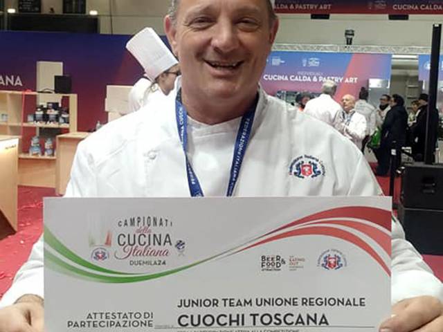 Associazione Cuochi Arezzo - Roberto Lodovichi, Campionati della Cucina Italiana (1).jpg