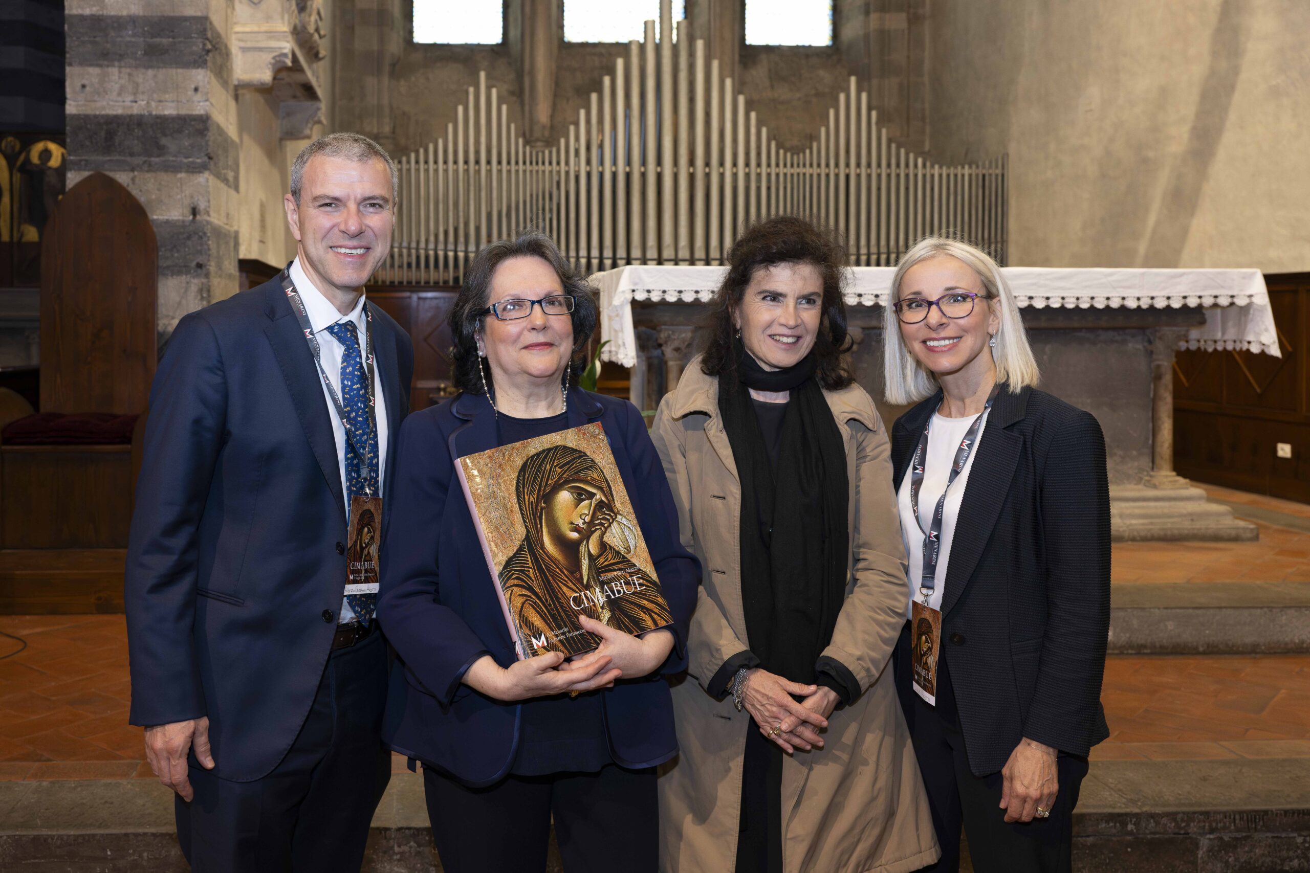 Alberto Giovanni Aleotti, Miriam Fileti Mazza, Liletta Fornasari, Lucia Aleotti