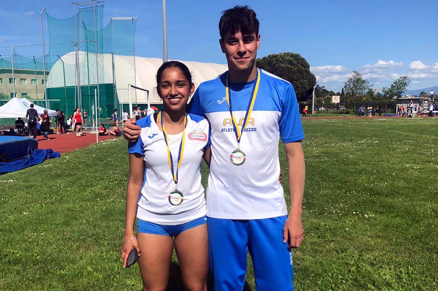 Alga_Atletica_Arezzo__Lorenza_De_Silva_e_Filippo_Guiducci_Campi_Bisenzio_1