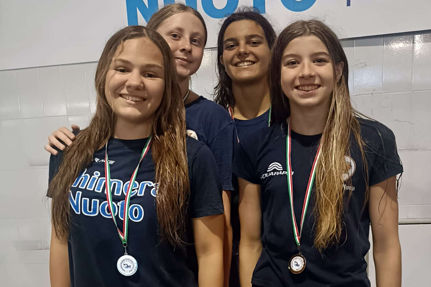 Chimera Nuoto – Staffetta Ragazze, Campionati Regionali Estivi Giovanili 2025 (1)