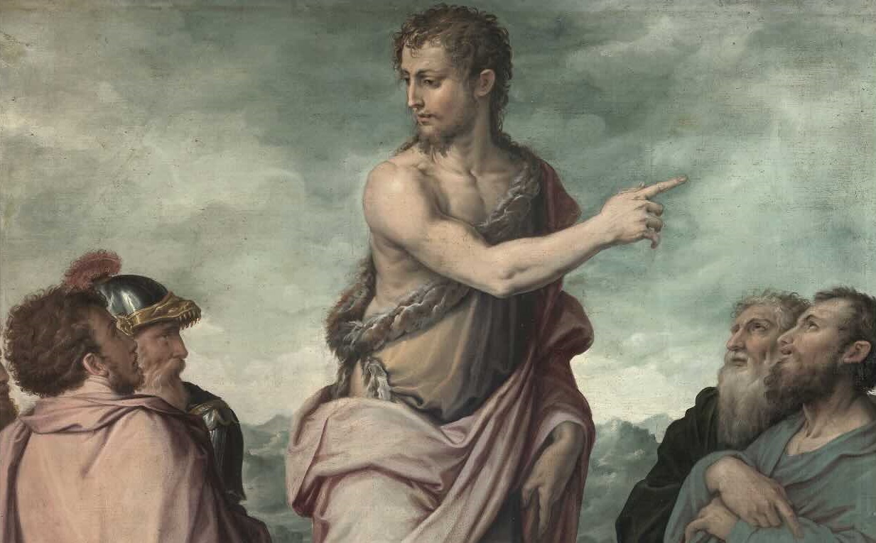 Giorgio_Vasari_La_predica_del_Battista_1549_Arezzo_Museo_Diocesano_particolare