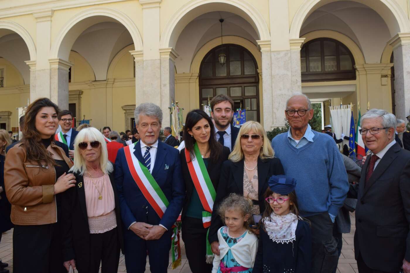 Roma nell'aprile 2019 per la consegna della Medaglia