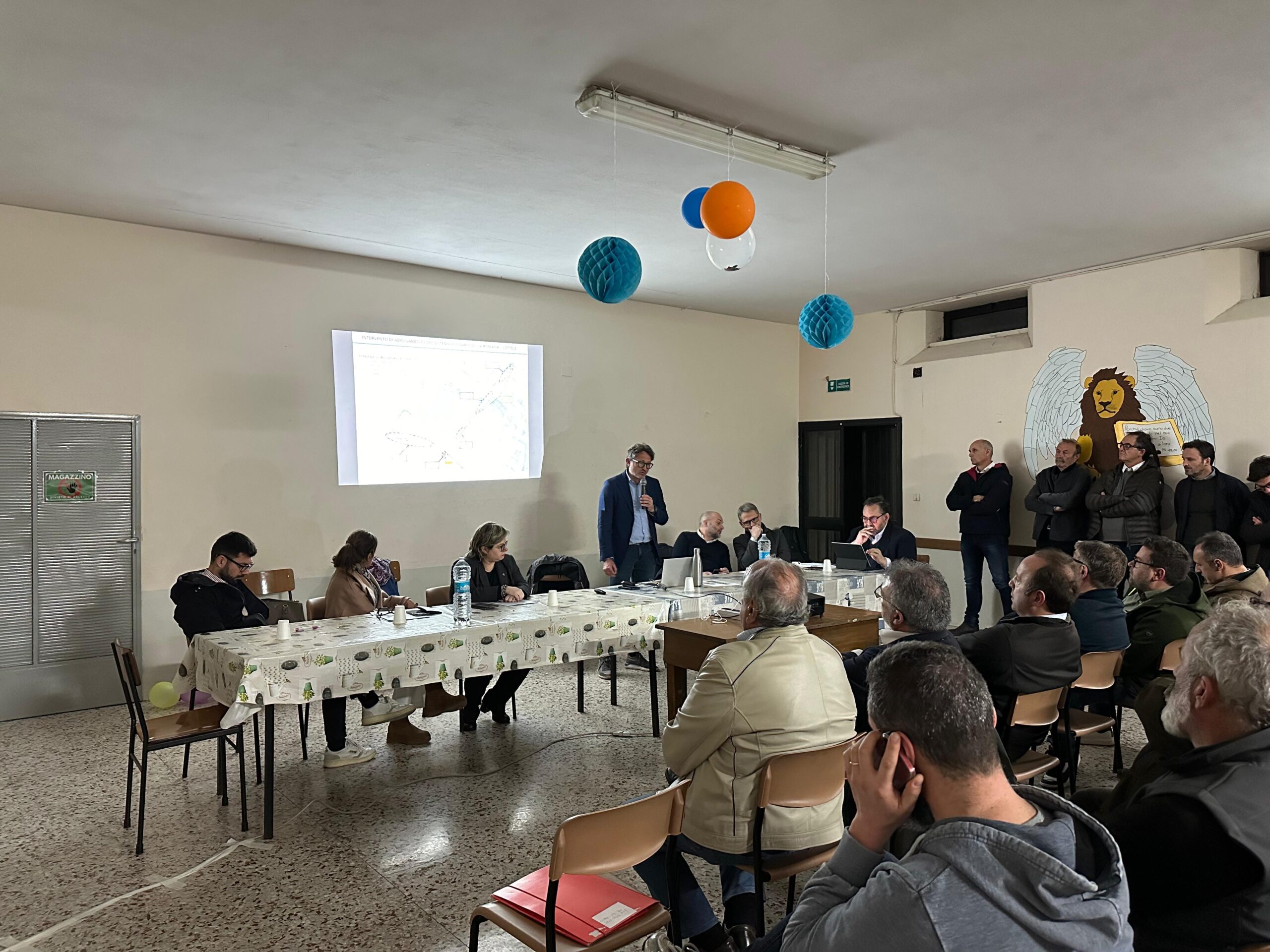 L’adeguamento del sistema fognario di via Romana. I lavori presentati ai residenti