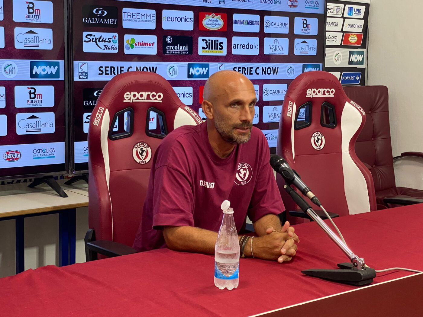 Arezzo di Coppa, Troise: “Chiedo determinazione. Noi favoriti per la B? Presto per dirlo” Ar24Tv