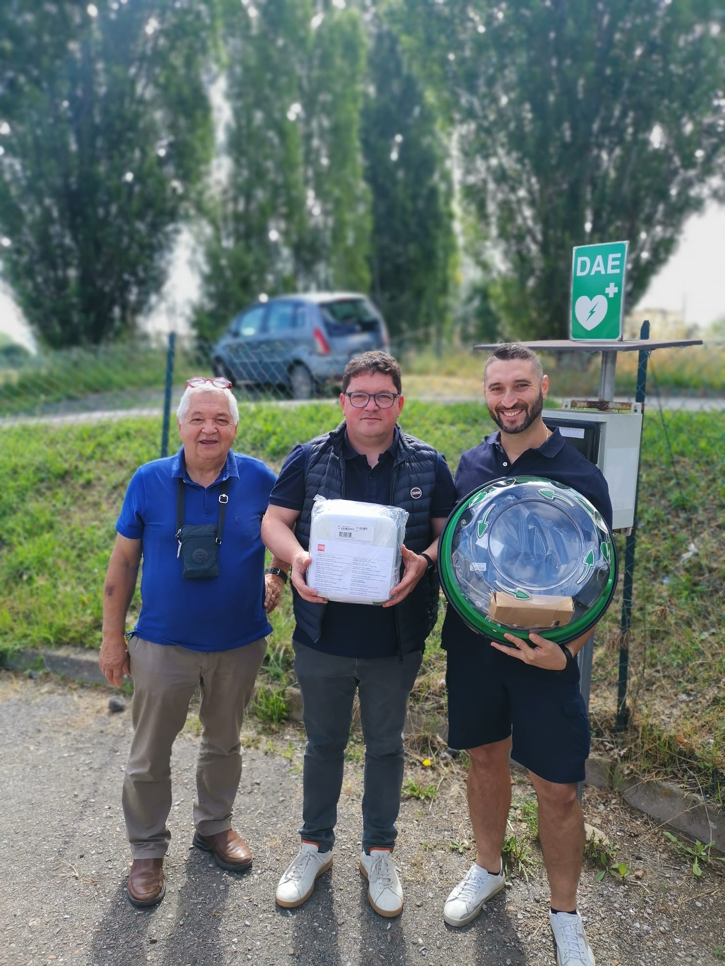 Lo sport in sicurezza: il comune di Anghiari dona un defibrillatore alla Baldaccio Bruni