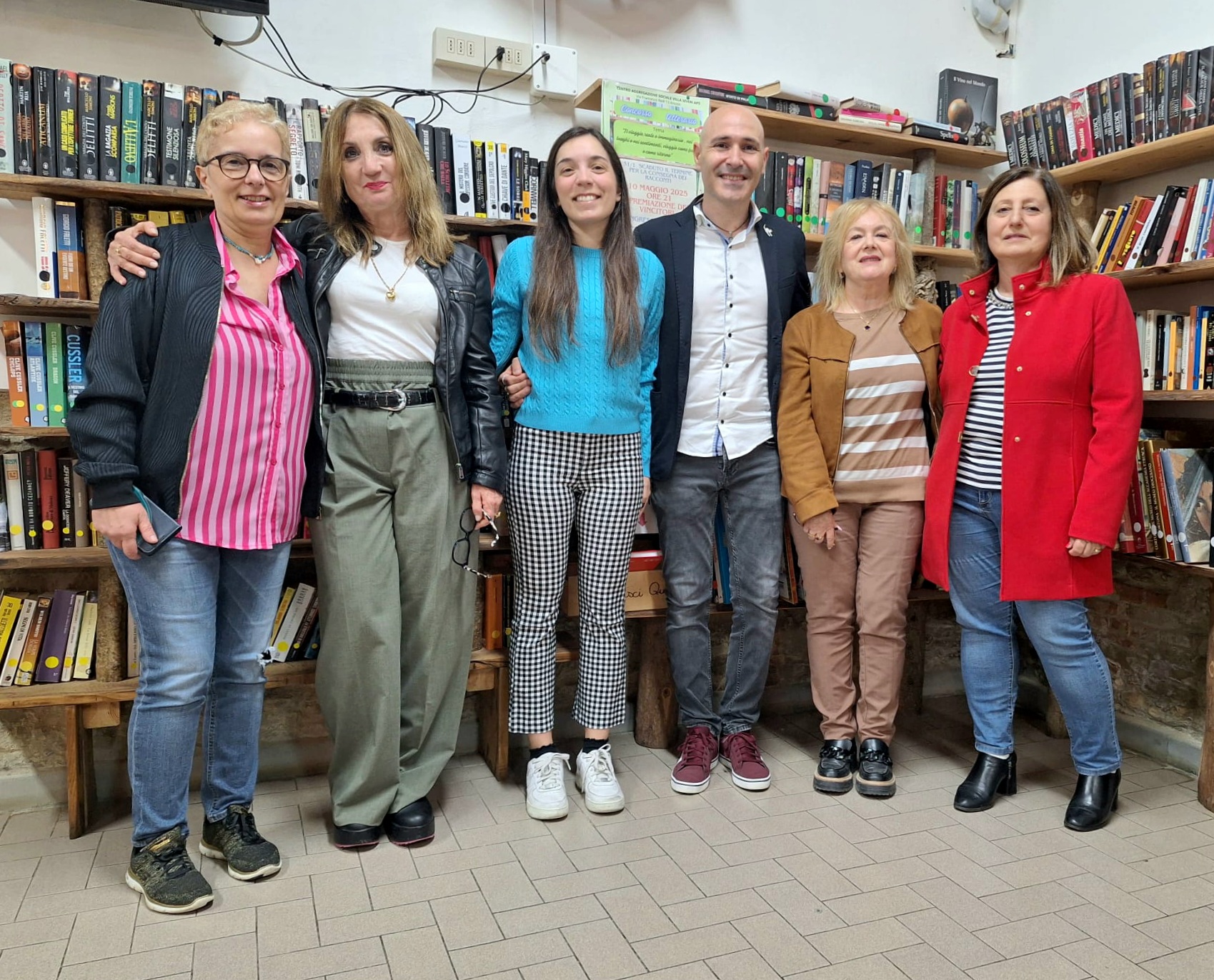 foto 1 – Alcuni giurati del 2° Concorso letterario Villa Severi
