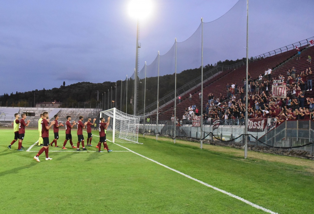 Arezzo – Empoli 1 – 1, pomeriggio per pochi intimi. Chi non c’era, ha avuto torto