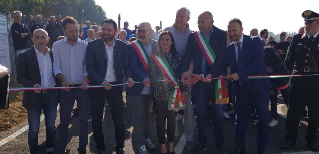 Taglio del nastro del centro di raccolta intercomunale di Foiano, Lucignano e Marciano della Chiana – Foto