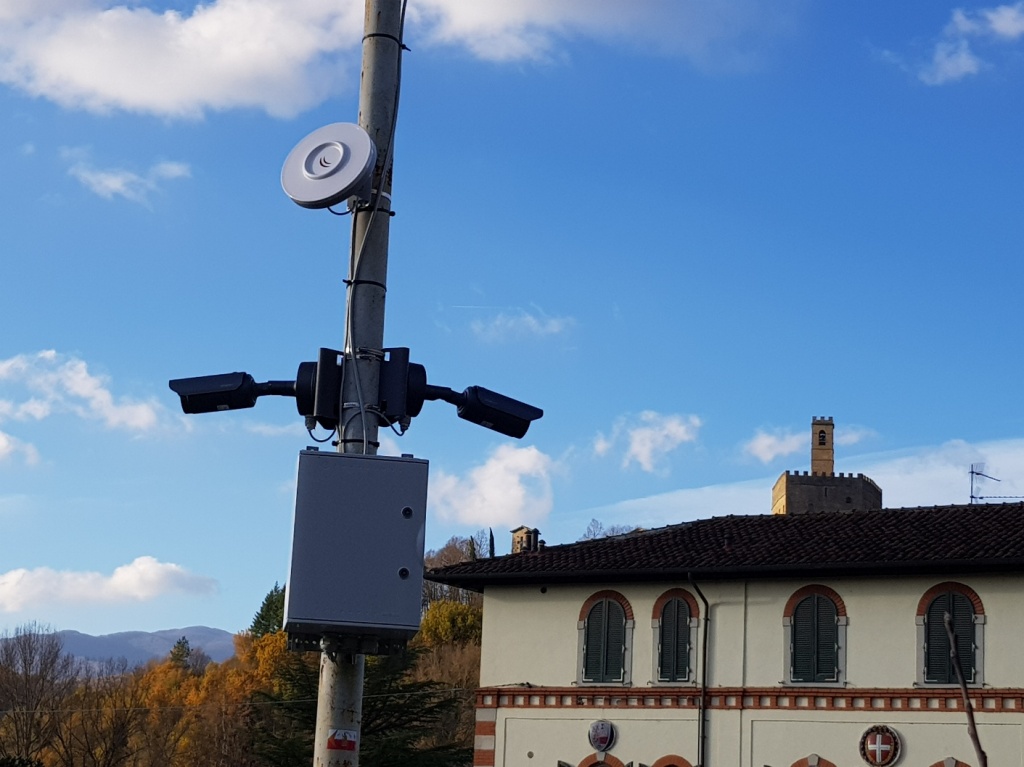 Progetto sicurezza, altre telecamere in Casentino