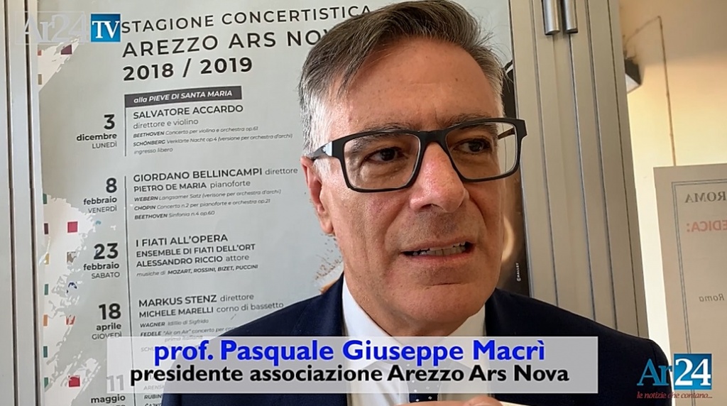 Arezzo Ars Nova: al via la stagione concertistica con Salvatore Accardo e l’Orchestra della Toscana Ar24Tv
