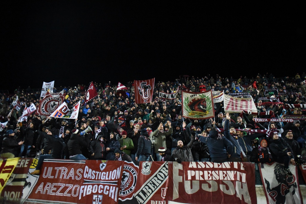 Arezzo aspetta il Siena, mai una partita come le altre