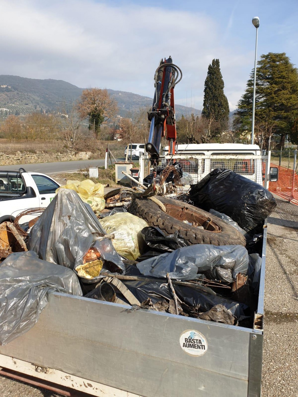 Torrente Vingone ripulito dai rifiuti