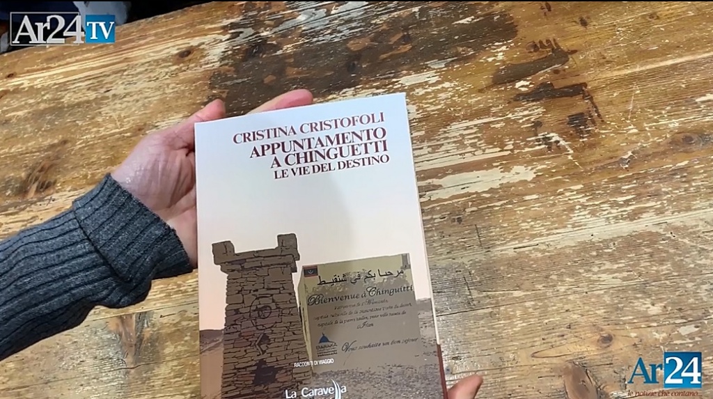 “Appuntamento a Chinguetti”, il secondo romanzo di Cristina Cristofoli a La Feltrinelli Point di Arezzo Ar24Tv