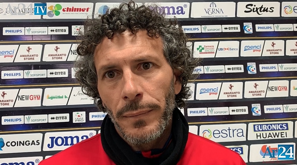 Arezzo, Dal Canto: “Olbia difficile da affrontare, gara equilibrata che può essere decisa da un episodio” Ar24Tv