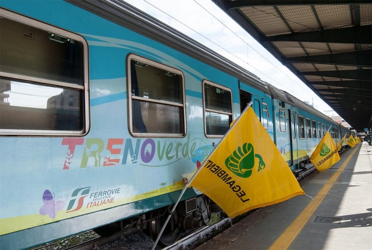 Il Treno Verde di Legambiente e Ferrovie dello Stato Italiane arriva ad Arezzo
