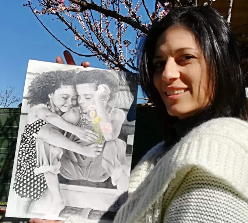 Drappo del Palio dei Rioni di Castiglion Fiorentino: Katja Pirozzi è la vincitrice del bando