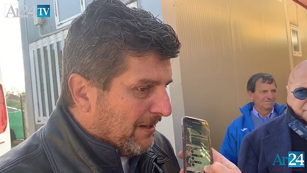 Arezzo, allo stadio dei Marmi la luce era spenta e la squadra di Baldini ha vinto con merito