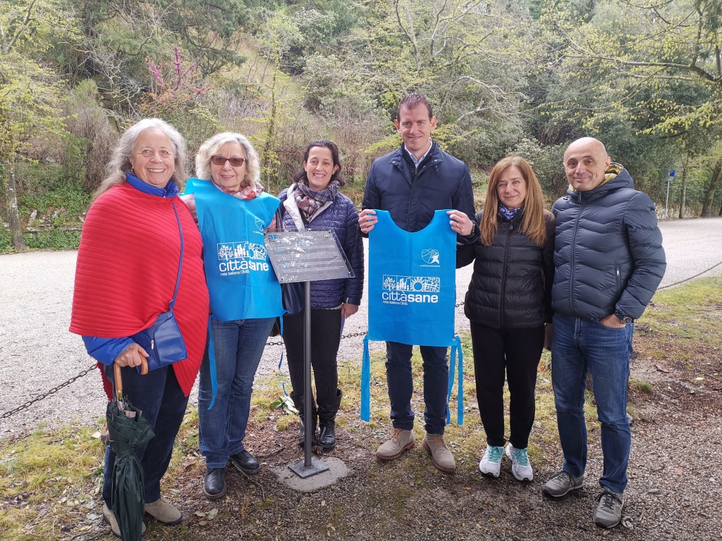 Cortona, Parterre: inaugurato il percorso del giardino della Memoria