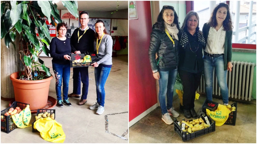 In classe si mangia il cibo buono e giusto con la merenda di Campagna Amica