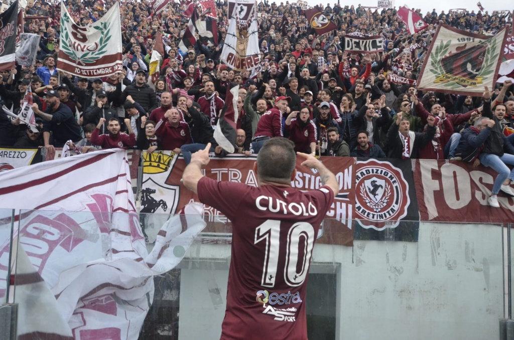 Arezzo mercoledì in Tuscia con un tesoretto niente male. Ora tutti a Viterbo. Il sogno continua