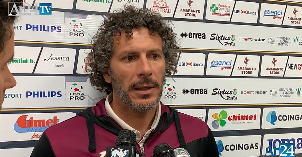 Arezzo a Viterbo, Dal Canto: “Niente calcoli, non pensare al risultato dell’andata” Ar24Tv