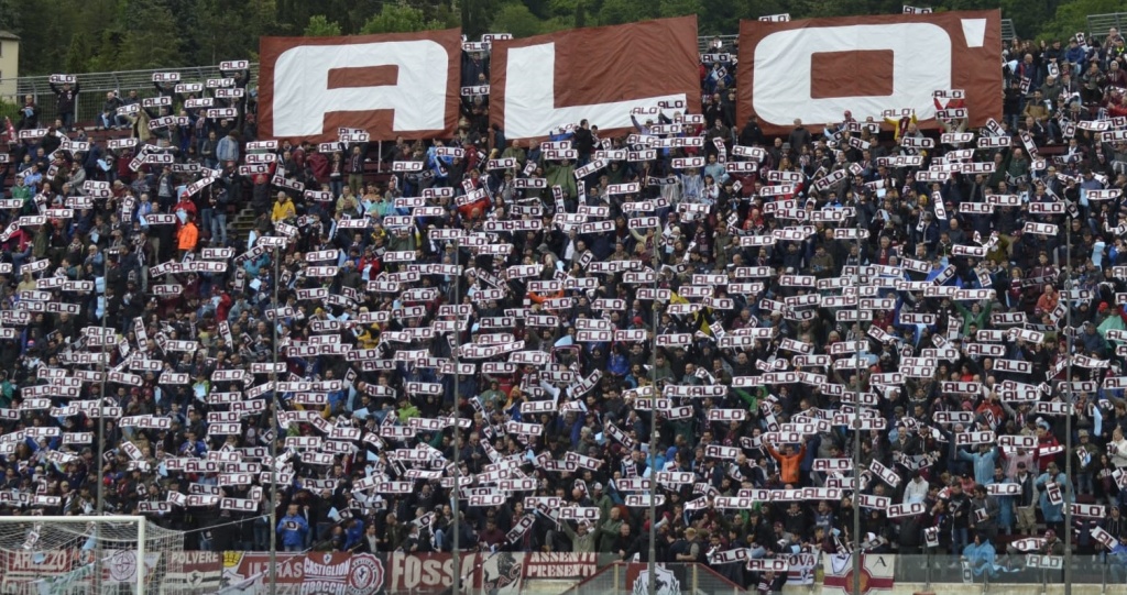 Lo sbarco dei mille a Viterbo: amaranto a difesa del vantaggio. Formazione e raccomandazioni