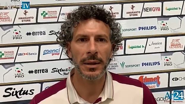 Arezzo a Pisa per la remuntada, Dal Canto: “Nel calcio niente è impossibile” Ar24Tv