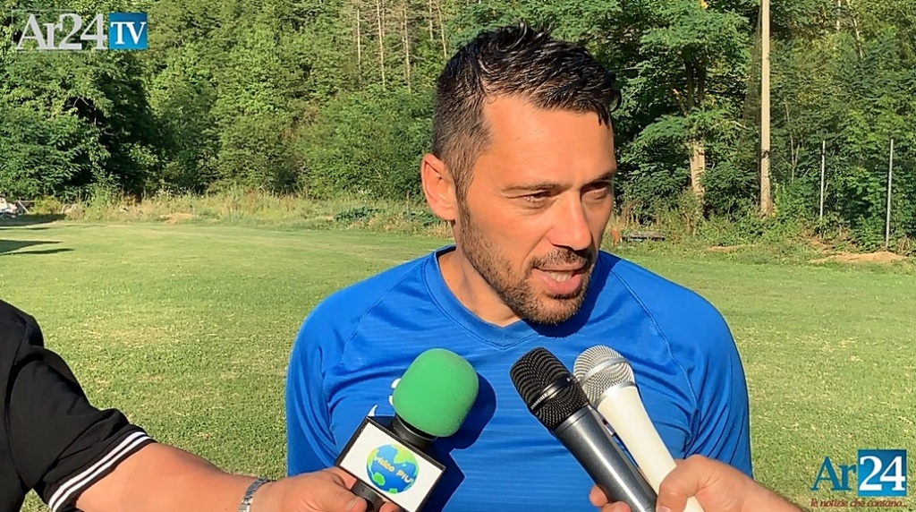 Arezzo, prima partita sotto la guida di Di Donato: “Gruppo armonico, sono qui per migliorare” Ar24Tv/Foto