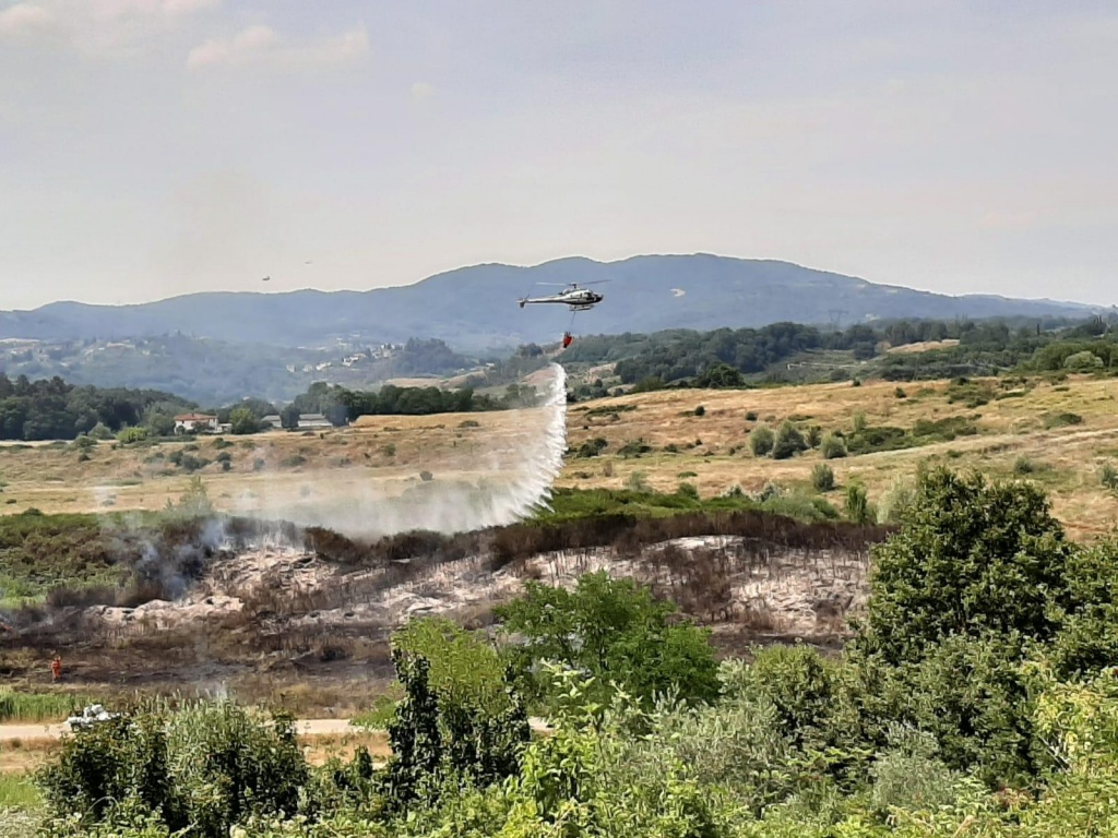 Rischio incendi a Cavriglia, Degli Innocenti: “Massima attenzione”