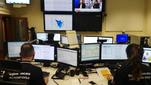 Maltempo, codice giallo per temporali nelle zone interne orientali della Toscana