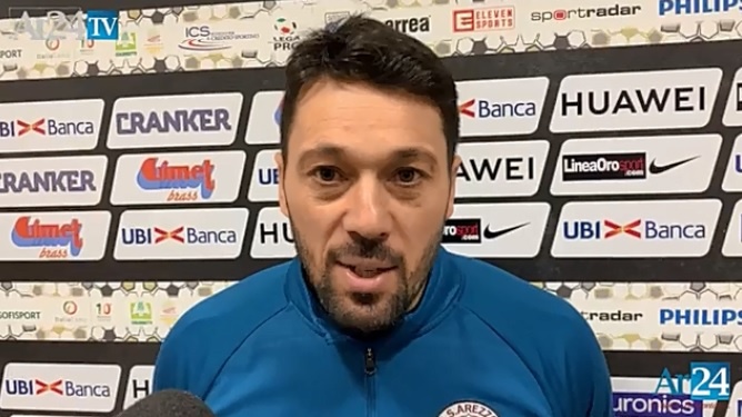 Di Donato: “È un altro Arezzo rispetto alla gara di andata, con la Juve U23 vogliamo punti in trasferta” Ar24Tv