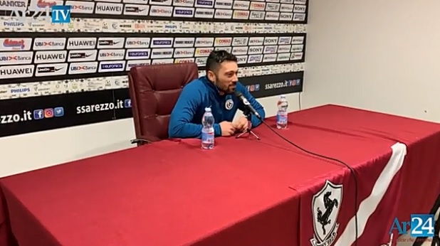 Arezzo a caccia di punti esterni, Di Donato: “Albinoleffe squadra spigolosa, saremo all’altezza” Ar24Tv