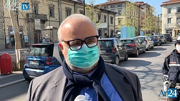 Gli aretini e le regole, Poponcini: “Abbastanza bene, ma troppi anziani in giro” Ar24Tv