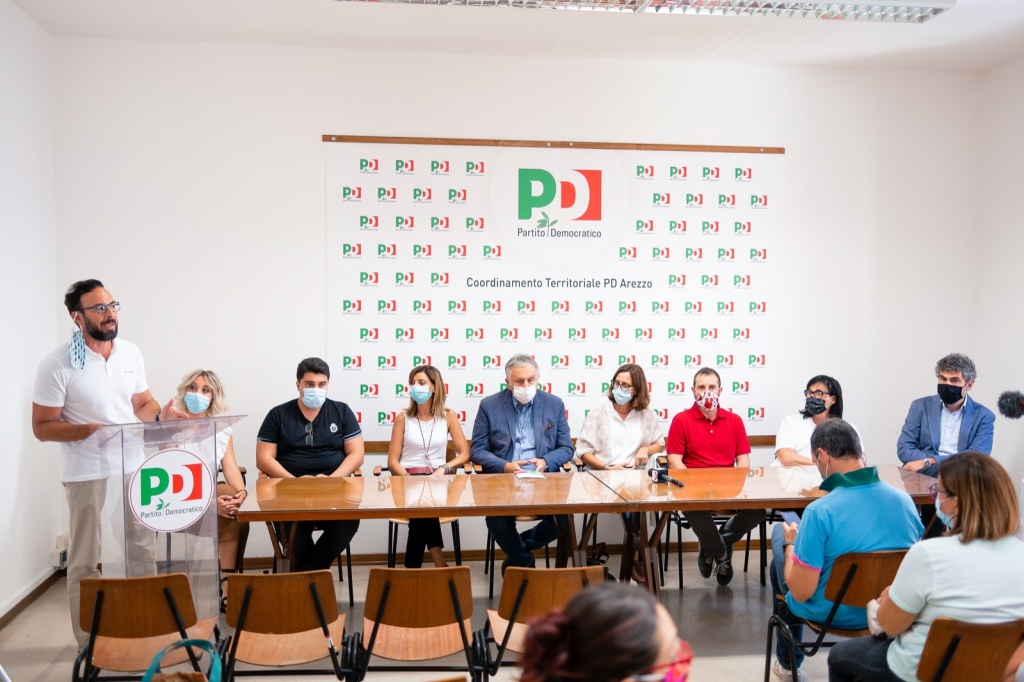 Elezioni regionali, i candidati del Pd nel collegio di Arezzo Ar24Tv/Foto