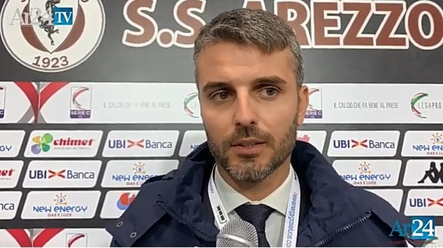 Crisi Arezzo, Fabbro: “Giusta la contestazione dei tifosi, diamo a Camplone il tempo di lavorare” Ar24Tv