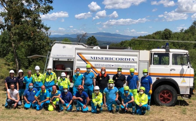 “È l’ora di dare una mano”. L’appello della Misericordia di Monte San Savino e Civitella