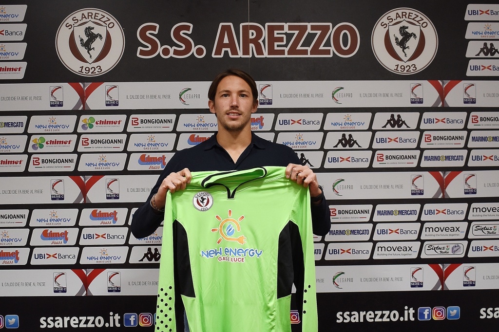 Arezzo calcio, per la porta arriva Andrea Sala