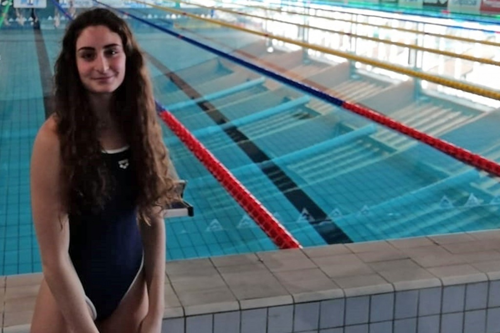 L’aretina Eleonora Camisa a confronto con i big del nuoto nazionale