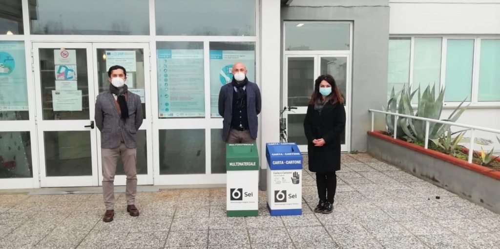 Terranuova, nelle scuole nuovi raccoglitori per la raccolta differenziata