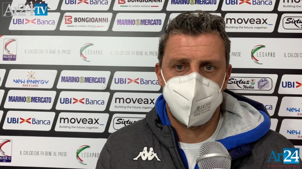 Arezzo-Legnago, Camplone: “Pareggio meritato, spero in un 2021 meno ‘sfigato'” Ar24Tv