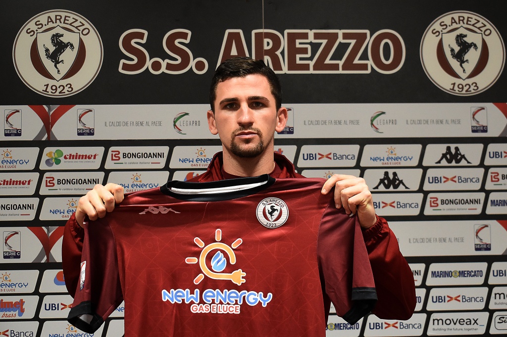 S.S. Arezzo, un nuovo acquisto per la squadra: è Cristian Carletti