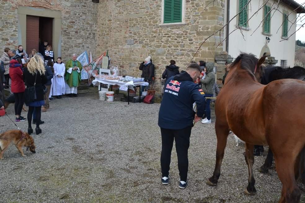 Olmo, benedizione degli animali e inizio dell’anno rionale