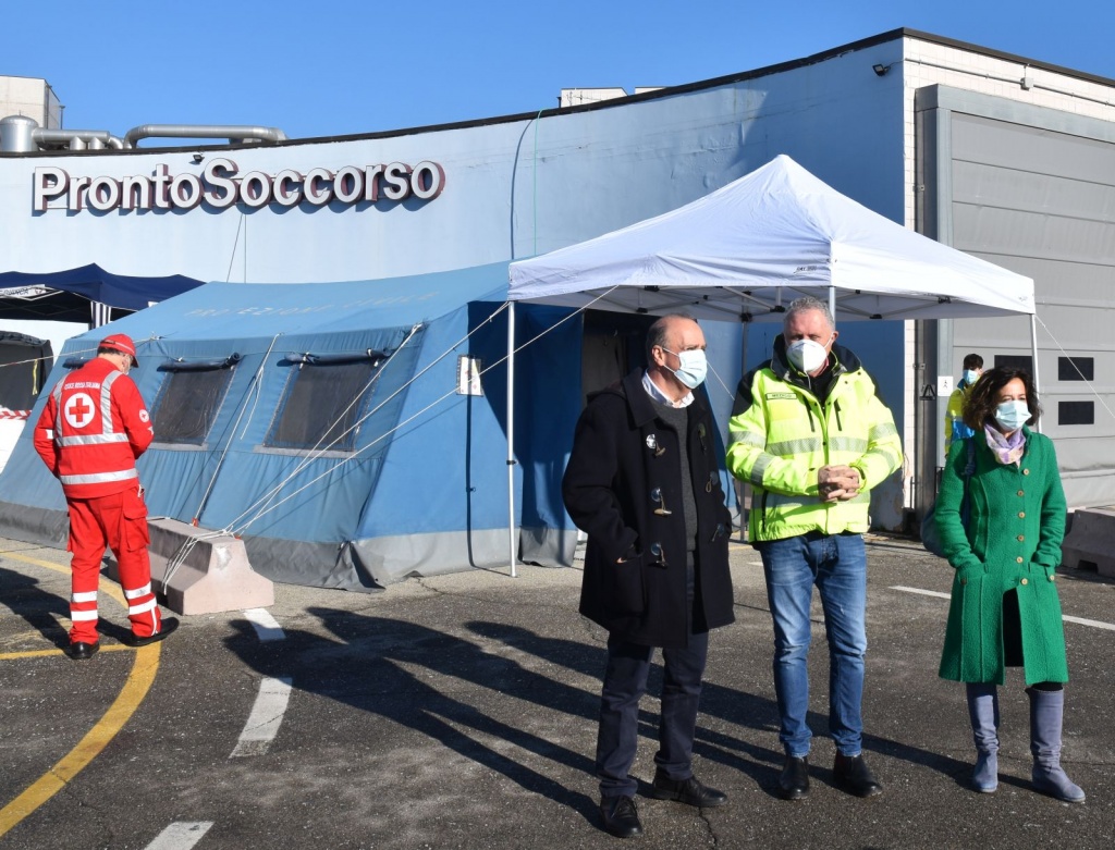 Vaccino Moderna ad Arezzo, le prime dosi agli operatori del 118 Ar24Tv/Foto