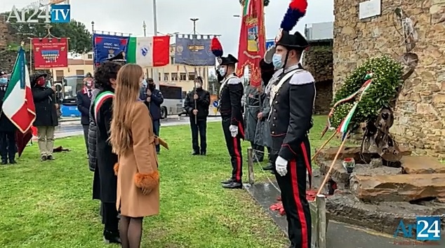 Giorno del ricordo, la celebrazione di Arezzo in Largo Martiri delle Foibe Ar24Tv