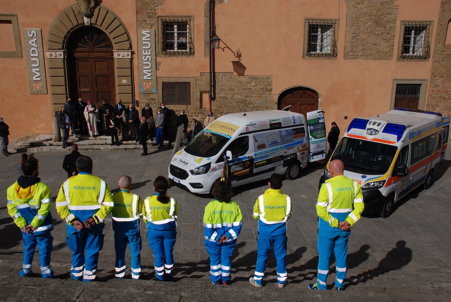 Misericordia di Arezzo: due nuovi mezzi a breve operativi