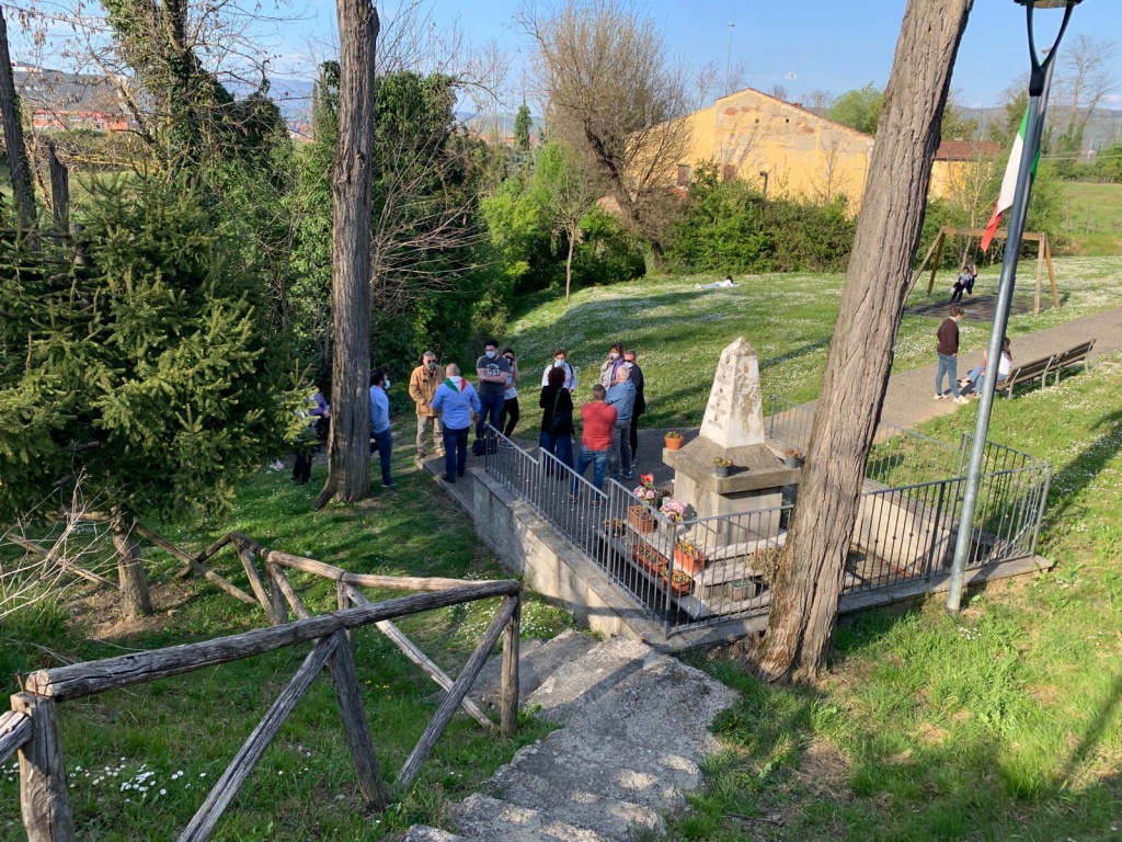 Arezzo, 25 aprile: fiori nei luoghi delle stragi Ar24Tv
