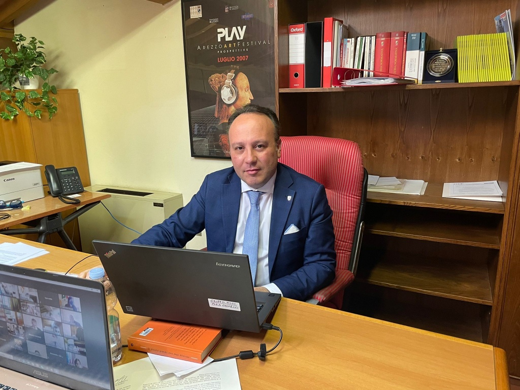 Simon Pietro Palazzo: “Tratto ferroviario Arezzo-Sansepolcro si fa. E a settembre due Giostre” Ar24Tv